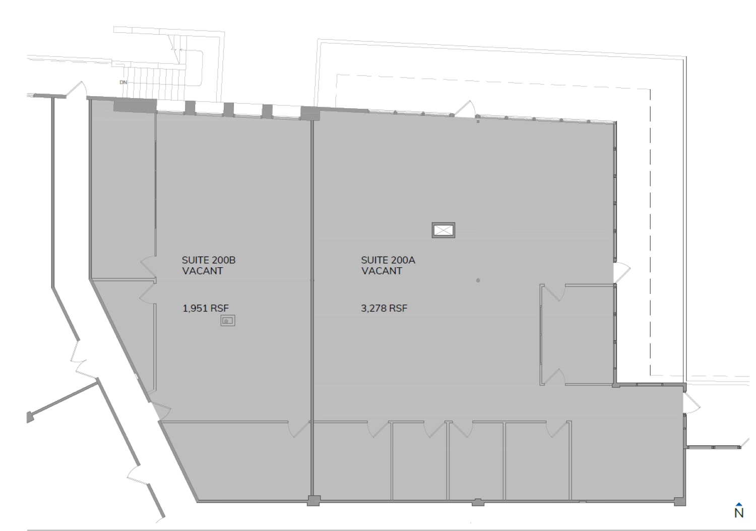 1030 Foothill Blvd, La Cañada Flintridge, CA à louer Plan d’étage- Image 1 de 1