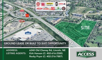 More details for 6240 Old Cheney Rd, Lincoln, NE - Land for Lease