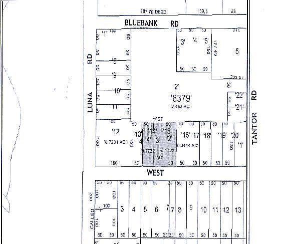 1611 Tantor Rd, Dallas, TX à louer - Plan cadastral - Image 3 de 9