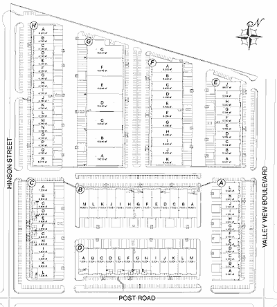 6185 S Valley View Blvd, Las Vegas, NV à louer - Plan de site - Image 2 de 2
