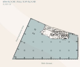 1901 Pennsylvania Ave NW, Washington, DC for lease Floor Plan- Image 1 of 1