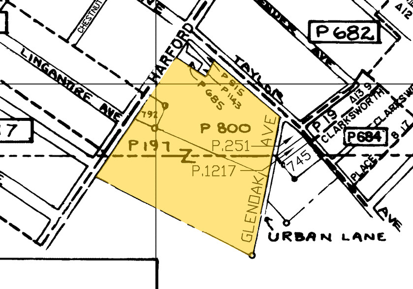 7601-7709 Harford Rd, Baltimore, MD à louer - Plan cadastral - Image 2 de 3