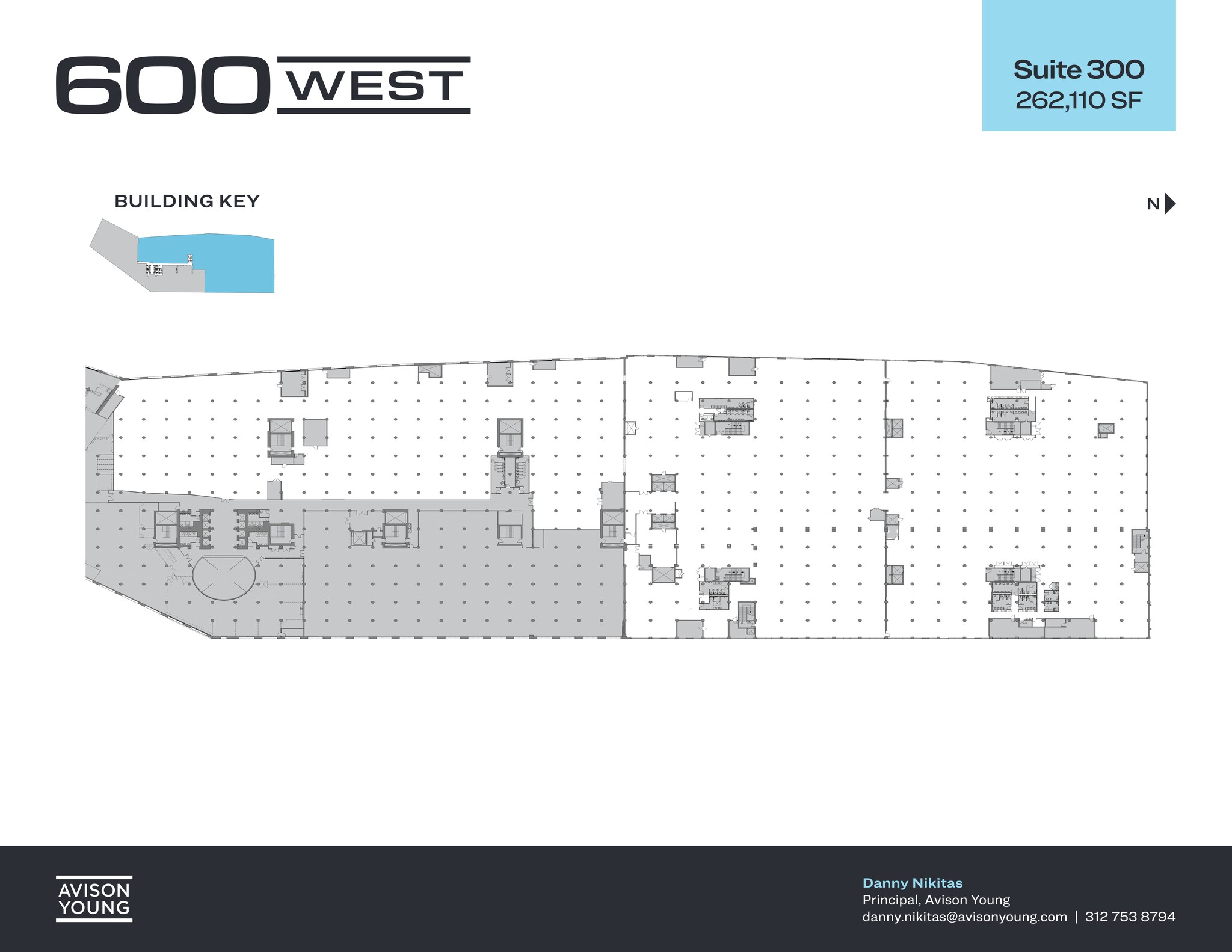 600 W Chicago Ave, Chicago, IL à louer Plan de site- Image 1 de 2