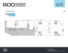 600 W Chicago Ave, Chicago, IL à louer Plan de site- Image 1 de 2