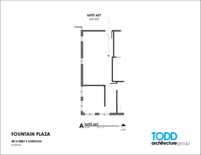 4815-4821 S Sheridan Rd, Tulsa, OK à louer Plan d’étage- Image 1 de 2