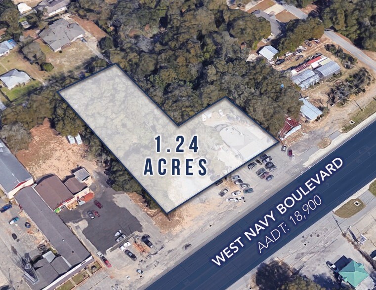 3708 W Navy Blvd, Pensacola, FL à vendre - Photo du bâtiment - Image 3 de 8