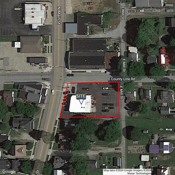 101 S Main St, Wolcottville, IN for sale - Aerial - Image 3 of 7