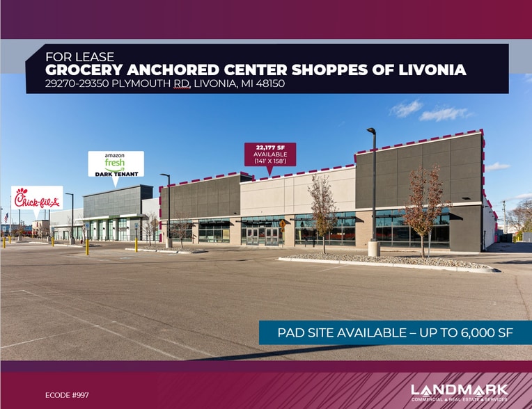 29270-29350 Plymouth Rd, Livonia, MI à louer - Photo du bâtiment - Image 1 de 1