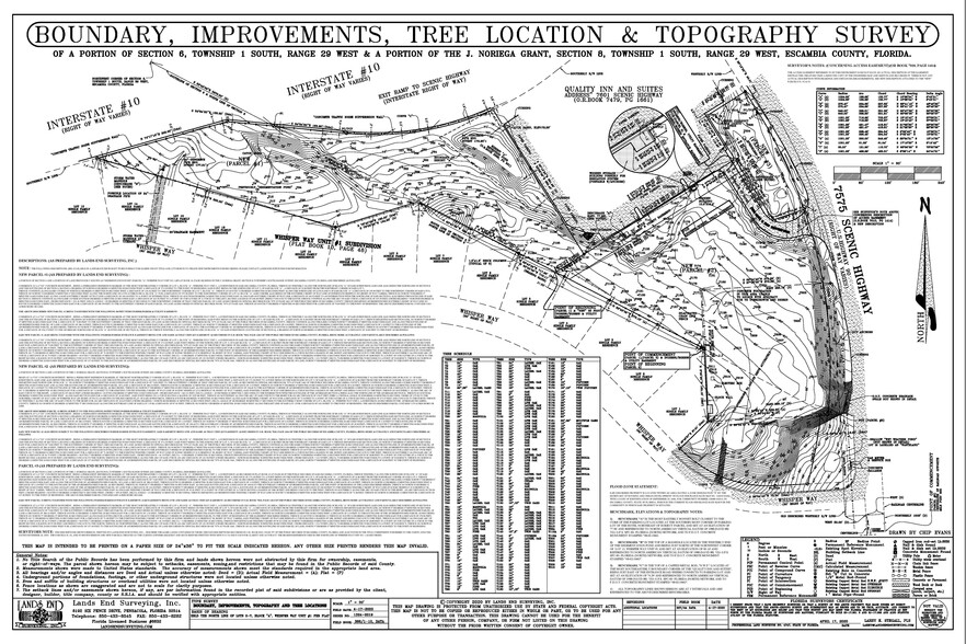 7575 Scenic Hwy, Pensacola, FL à vendre - Plan cadastral - Image 2 de 9