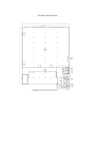 2421 Dennis St, Jacksonville, FL for lease - Floor Plan - Image 3 of 3