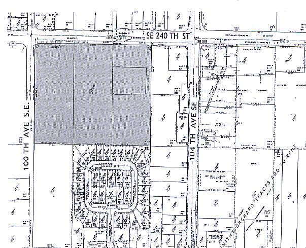 10201 SE 240th St, Kent, WA à vendre - Plan cadastral - Image 2 de 2