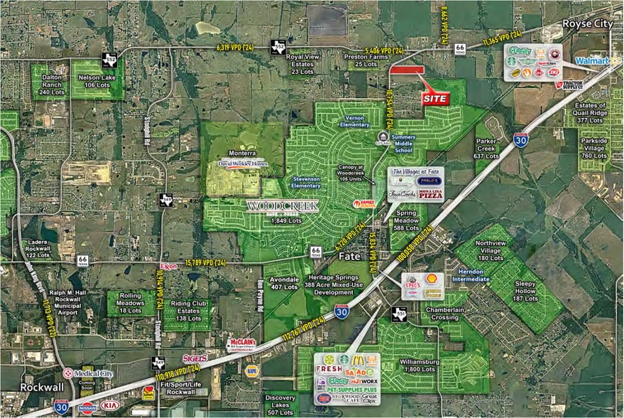 900 Highway 66, Fate, TX à vendre - Aérien - Image 3 de 5