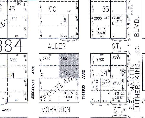 222-238 SE Alder St, Portland, OR for lease - Plat Map - Image 2 of 9