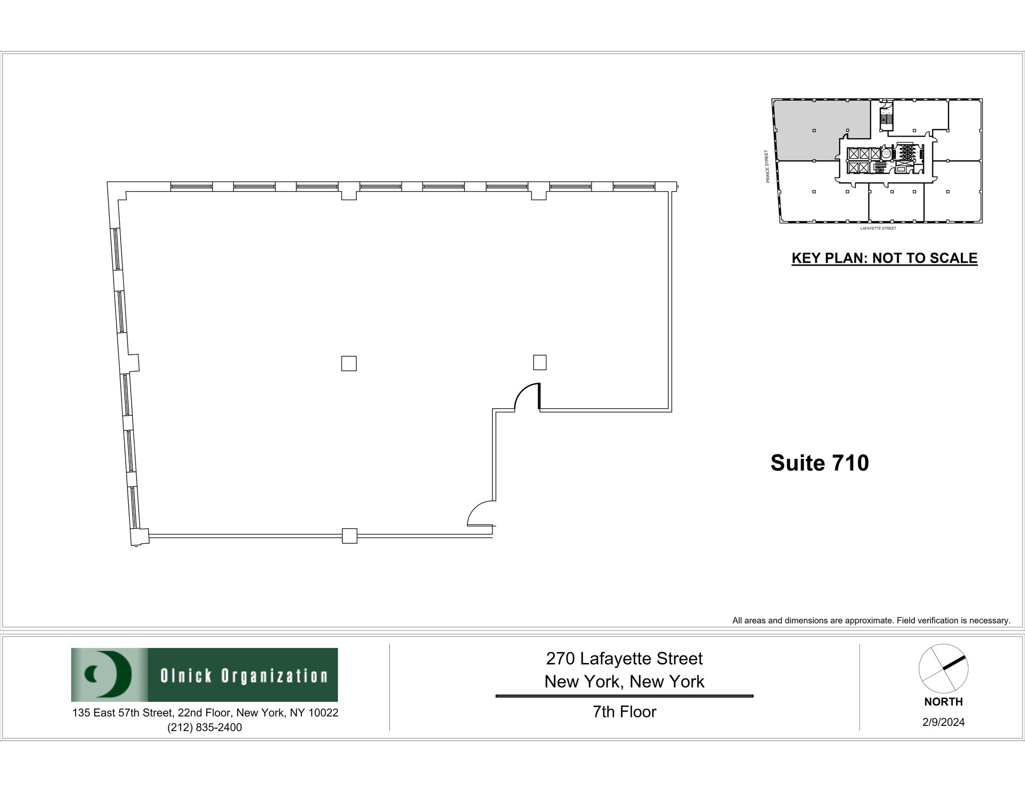 270 Lafayette St, New York, NY à louer Plan de site- Image 1 de 1