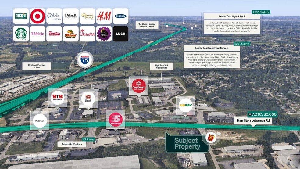 105 Clarence F Warner Dr, Monroe, OH for sale - Building Photo - Image 2 of 3