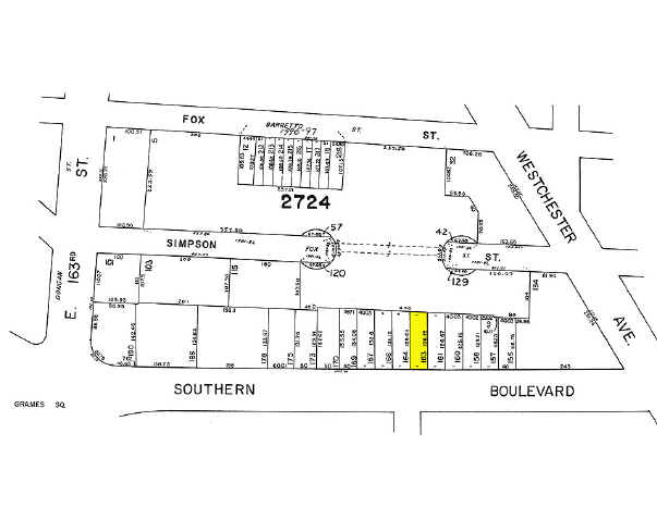 1011 Southern Blvd, Bronx, NY for lease - Plat Map - Image 2 of 2