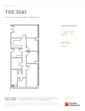3550 N Central Ave, Phoenix, AZ à louer Plan d’étage- Image 1 de 4