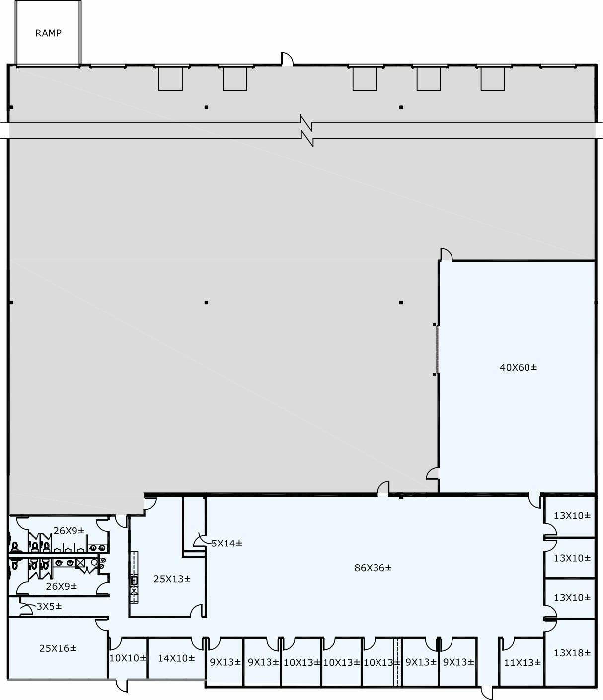 4155 Patriot Dr, Grapevine, TX à louer Plan d’étage- Image 1 de 1