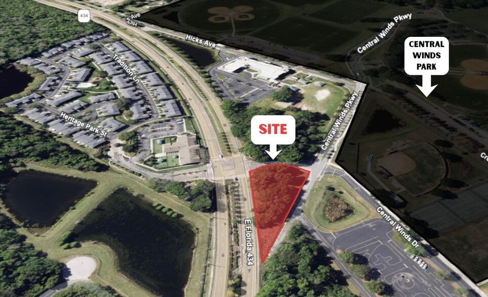 E State Road 434 at Central Winds Dr, Winter Springs, FL à vendre - Photo du bâtiment - Image 3 de 7