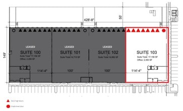 1774 Pan American St, Calexico, CA for lease Floor Plan- Image 1 of 1