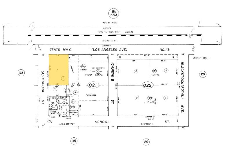 3010 E Los Angeles Ave, Simi Valley, CA à louer - Plan cadastral - Image 3 de 3