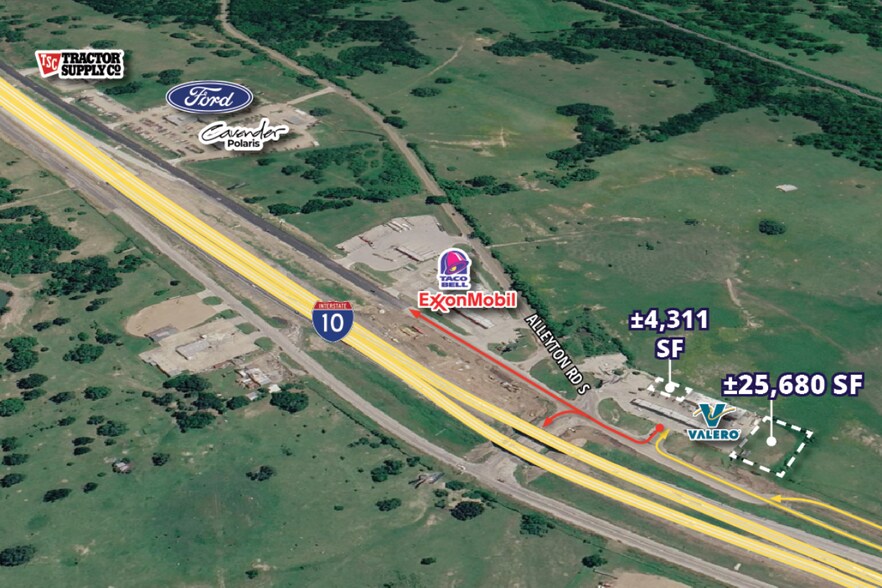 4475 I-10 & Alleyton Rd S, Alleyton, TX à vendre - Photo du bâtiment - Image 3 de 6