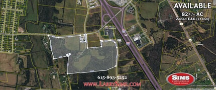 5700 Epps Mill Rd, Christiana, TN - Aerial map view