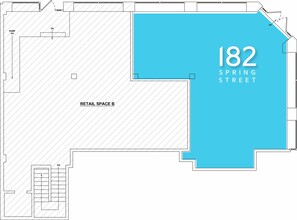 182 Spring St, New York, NY for lease Floor Plan- Image 2 of 2