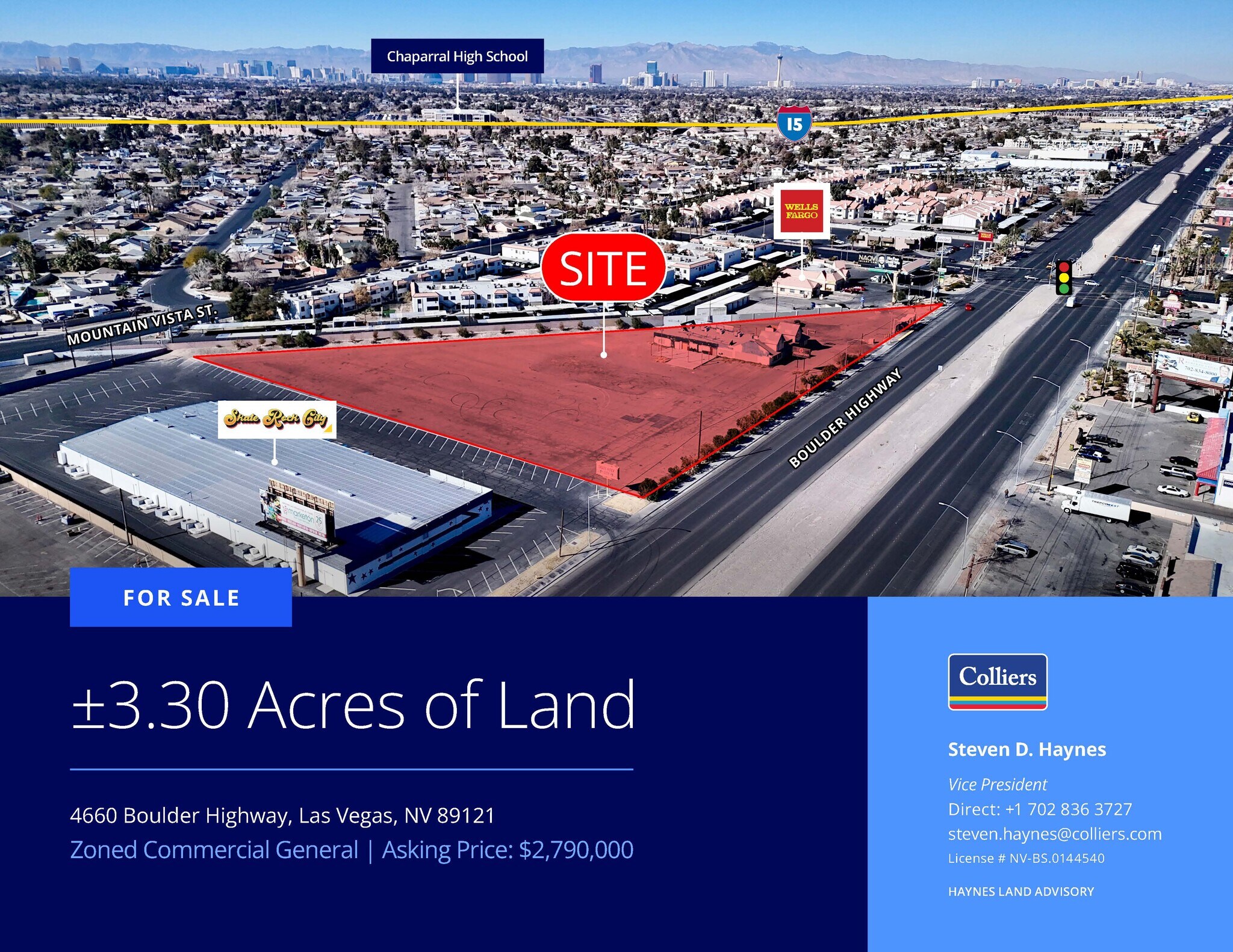 4660 Boulder Hwy, Las Vegas, NV à vendre Photo du bâtiment- Image 1 de 3