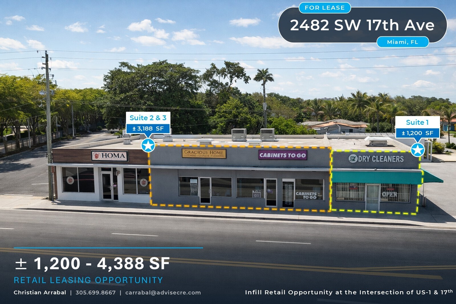 2482-2490 SW 17th Ave, Miami, FL à louer Photo principale- Image 1 de 7