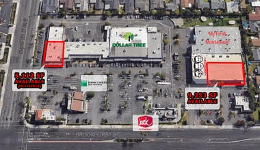 19002-19148 Brookhurst St, Huntington Beach, CA - Aerial map view