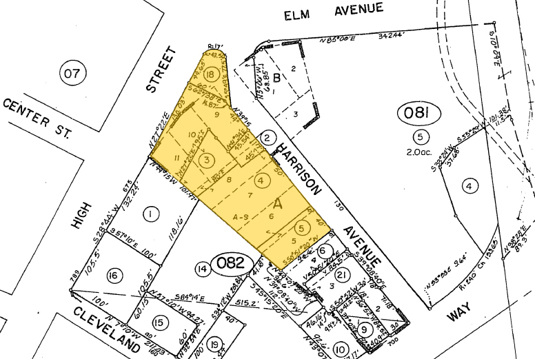 605-725 High St, Auburn, CA à louer - Plan cadastral - Image 3 de 3