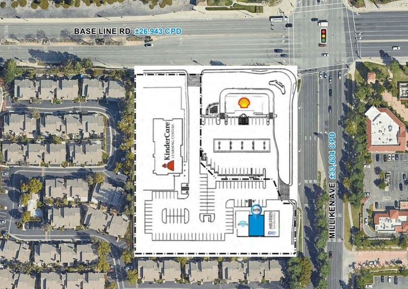 7360 Milliken Ave, Rancho Cucamonga, CA for lease - Site Plan - Image 2 of 2