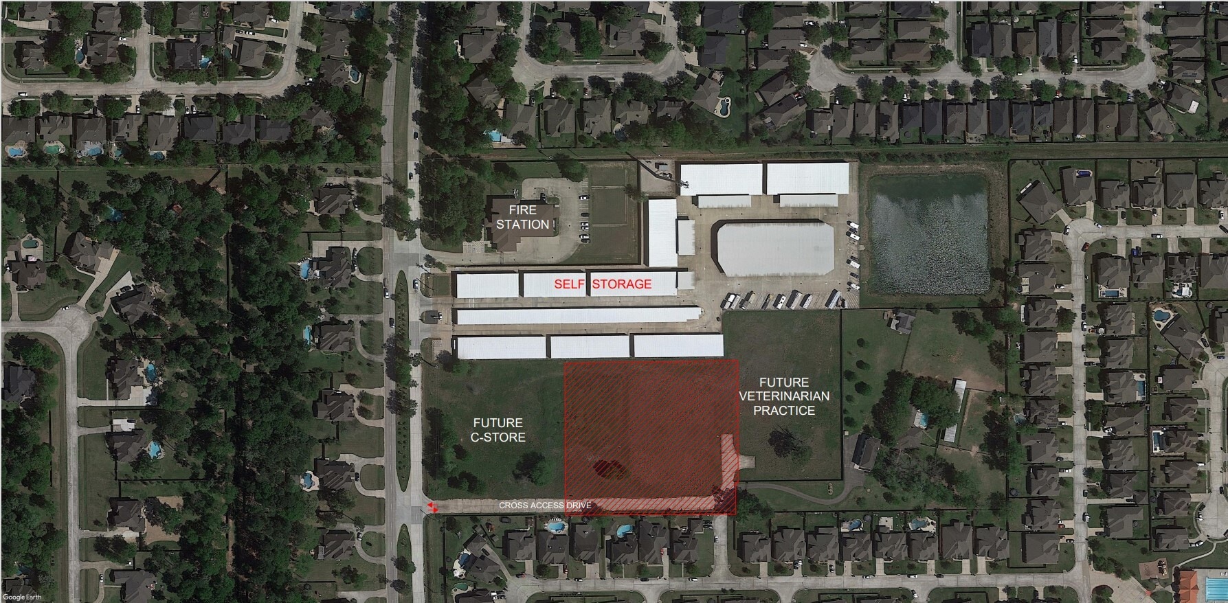 30676 Aldine Westfield Rd, Spring, TX for sale Aerial- Image 1 of 2