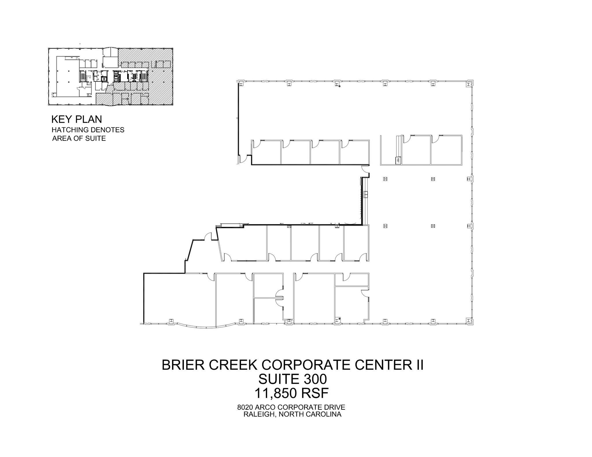 8020 Arco Corporate Dr, Raleigh, NC for lease Floor Plan- Image 1 of 1