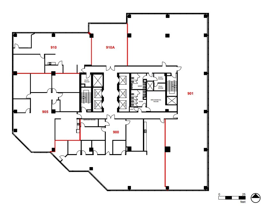 5255 Yonge St, Toronto, ON for lease Floor Plan- Image 1 of 1