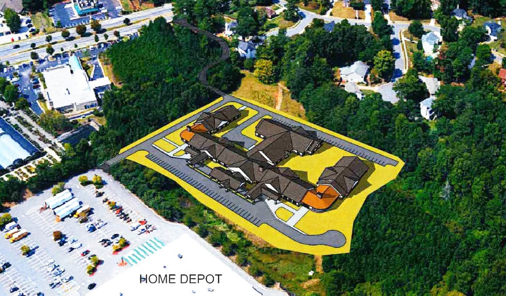3391 Ernest Barrett Pky, Marietta, GA for sale - Site Plan - Image 3 of 7
