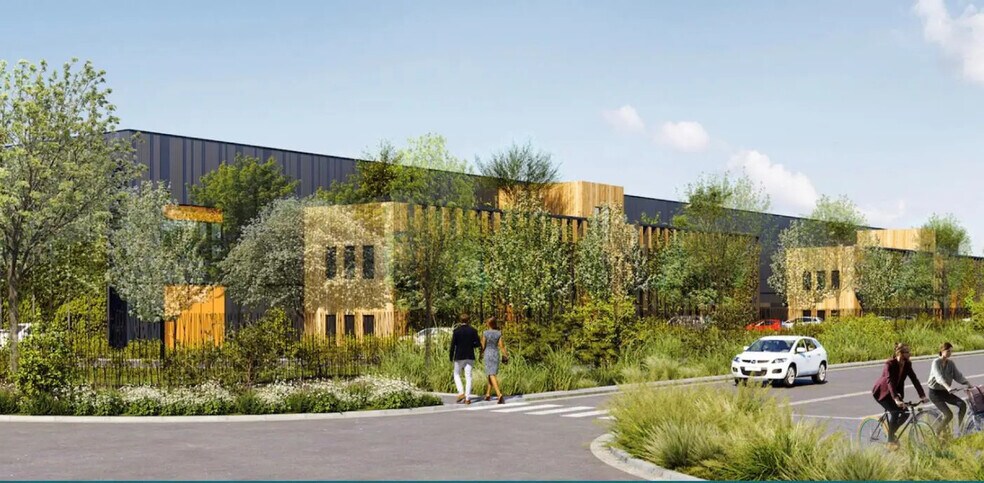 Industriel dans Puiseux-en-France à louer - Photo du bâtiment - Image 2 de 6