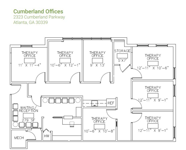 2323 Cumberland Pky SE, Atlanta, GA 30339 - Unité 104 -  - Plan d  tage - Image 1 of 1