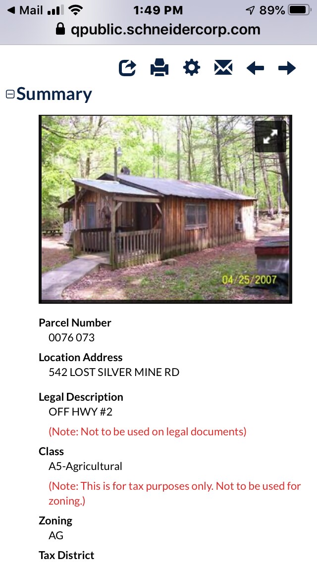 More details for 0 Lost Silver Mine Rd, Cisco, GA - Land for Sale