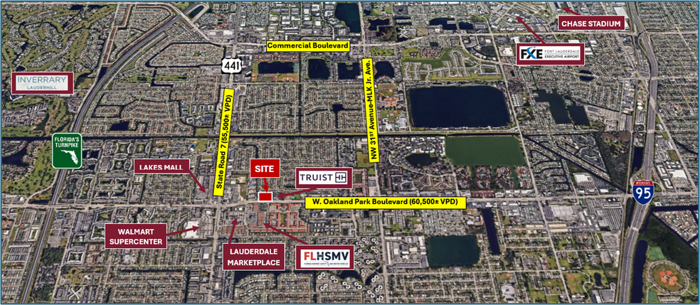 3661 W Oakland Park Blvd, Lauderdale Lakes, FL à vendre - Photo du bâtiment - Image 3 de 18