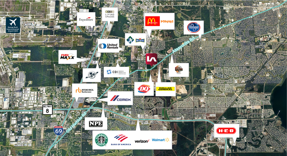 0 Atascocita Rd, Humble, TX for sale - Aerial - Image 3 of 3