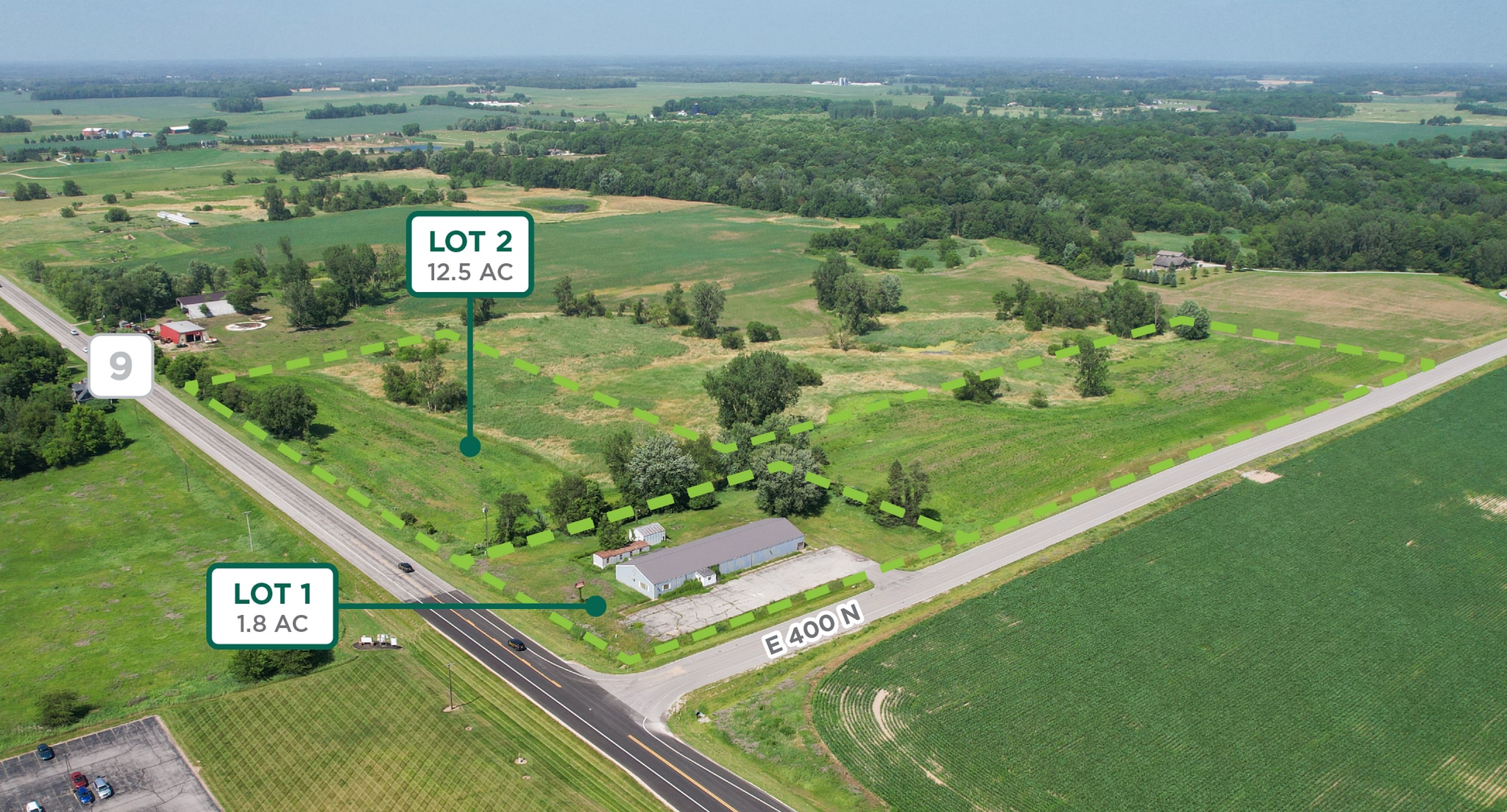 4010 SR 9 sr, Albion, IN for sale Aerial- Image 1 of 10