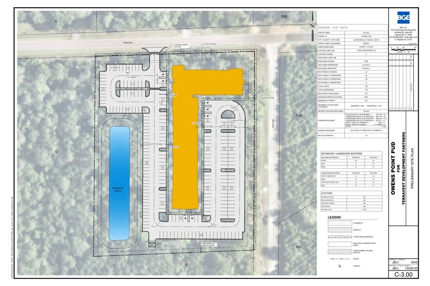 0 Owens Rd, Jacksonville, FL for sale - Site Plan - Image 3 of 3