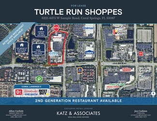 More details for 6221-6373 W Sample Rd, Coral Springs, FL - Retail for Lease