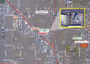 2711 W Indian School Rd, Phoenix, AZ - Aérien Vue de la carte