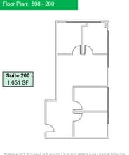 508 W Mission Ave, Escondido, CA for lease Floor Plan- Image 1 of 1