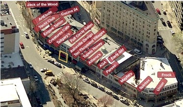 6 College St, Asheville, NC - AERIAL map view