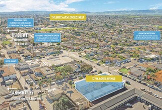 127 Agnes Ave, Santa Maria, CA - Aerial  map view