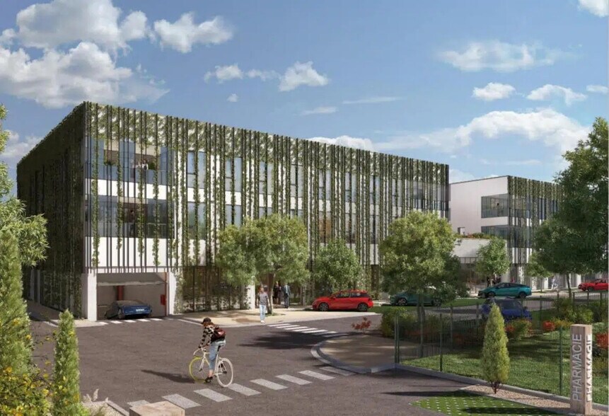 27 I Rue Henri Dunant, Meyzieu à louer - Photo du bâtiment - Image 3 de 4